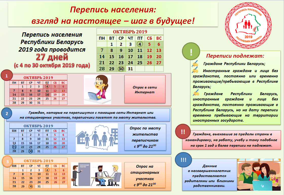 Поликлиника №10 - Перепись населения – 2019 - Новости и объявления